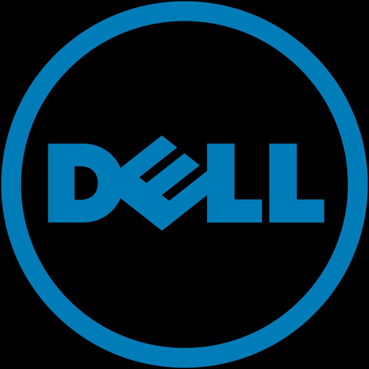 Dell logo for refurbished Dell laptops and desktops