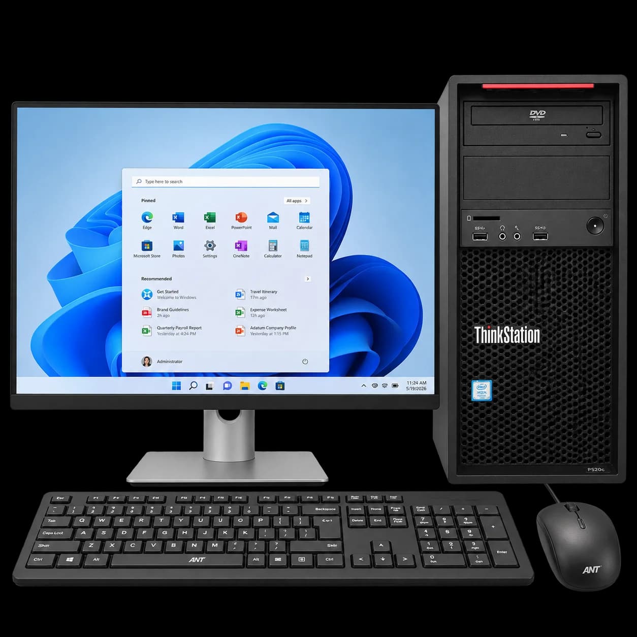 Lenovo ThinkStation P520c Xeon W2123 Workstation | Hyderbad