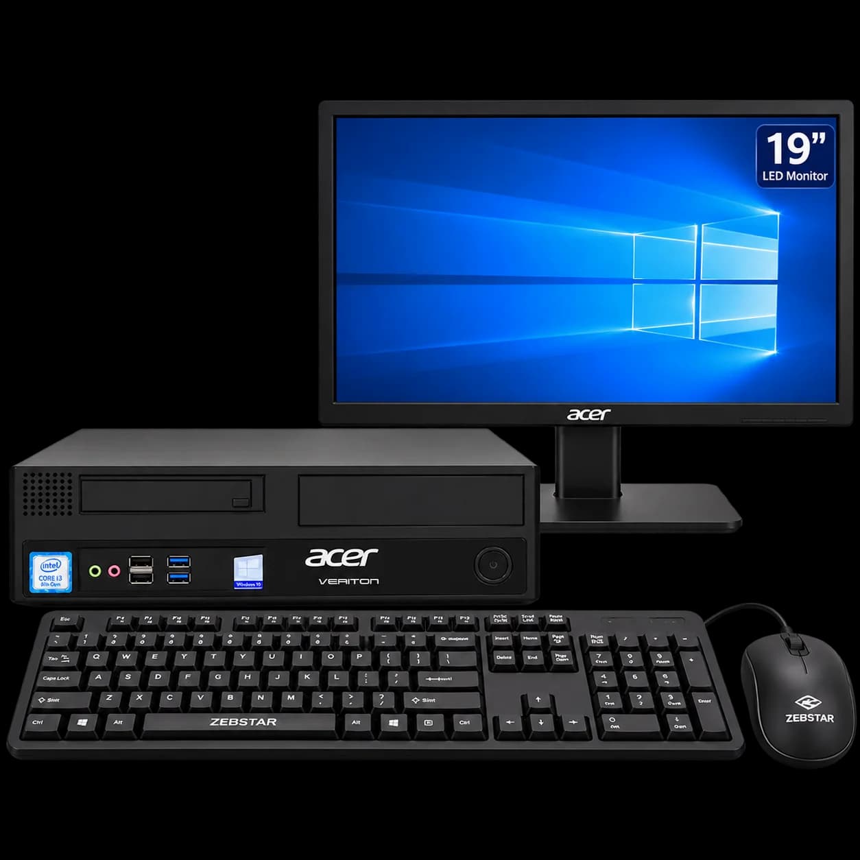 Acer Desktop AMD PRO A4-8350B Radeon R5 Graphics