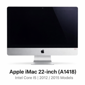 APPLE IMAC  A-1418 I5-PROCESSOR 2012-YEAR 8GB-RAM 1TB HDD 22INCH