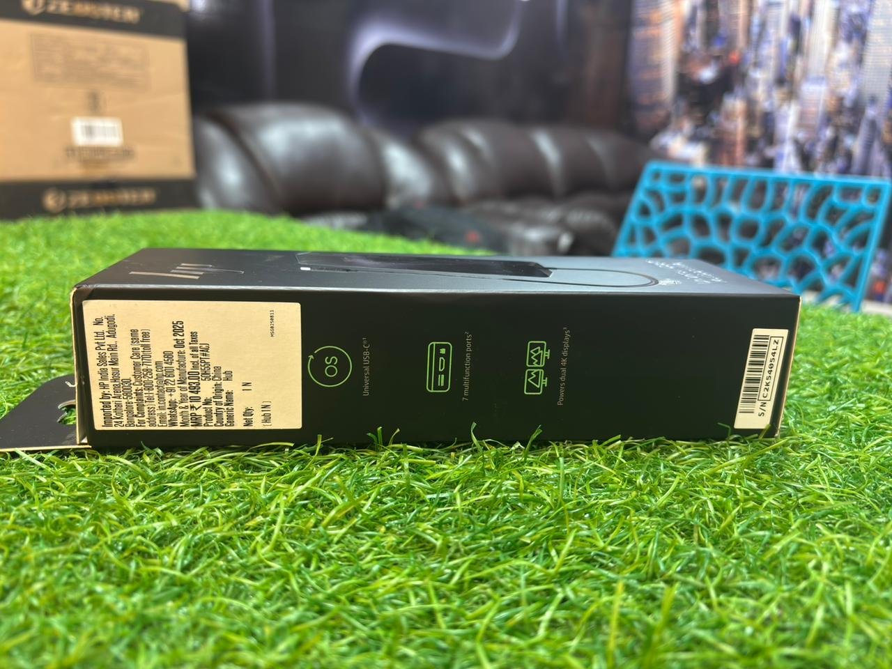 HP USB C hub with HDMI and USB ports