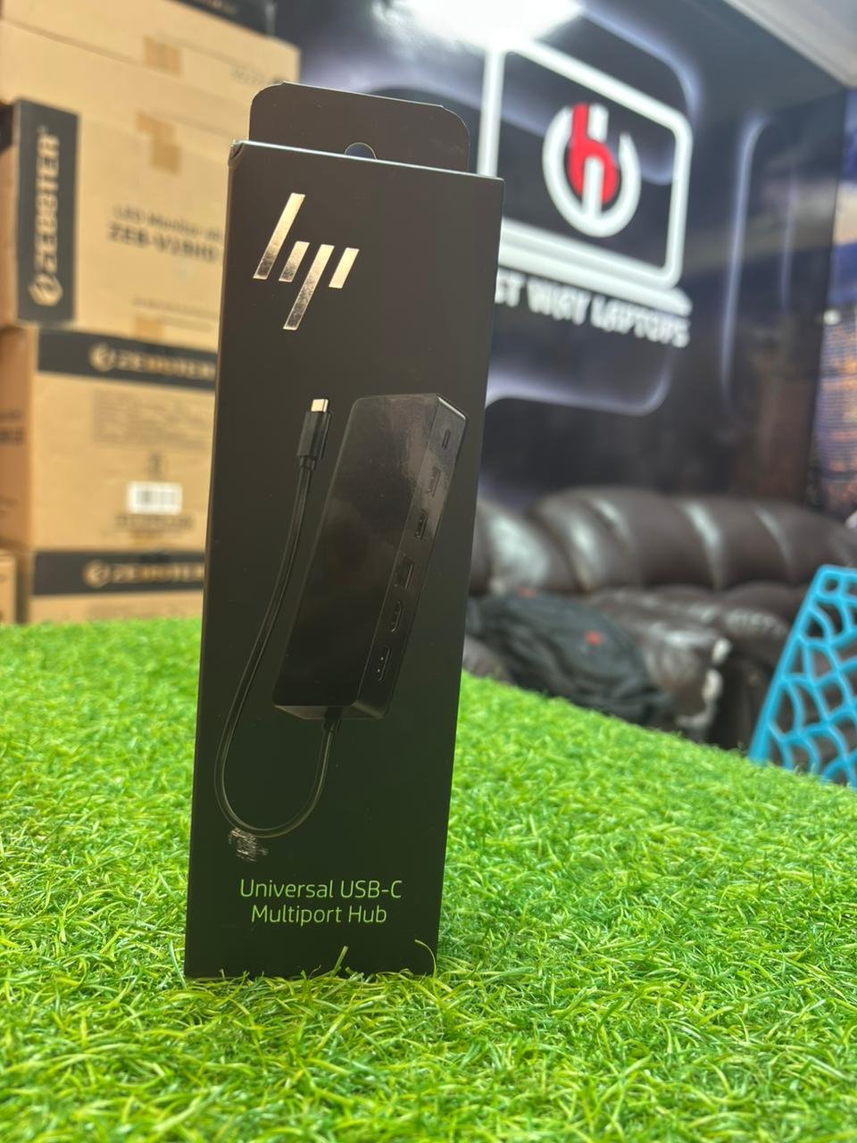 HP USB C multiport adapter product image