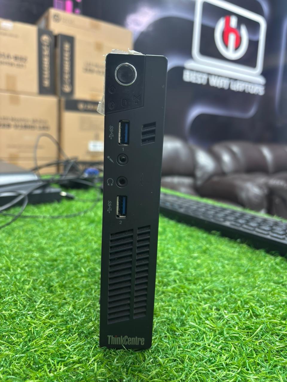 Lenovo ThinkCentre M93p refurbished desktop computer setup