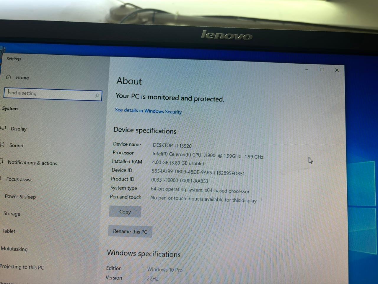 ITONA Mini Desktop Setup with Accessories