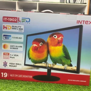Intex IT-1902 19 Inch HD LED Monitor available at Bestway Laptops Hyderabad with Anti-Glare Display
