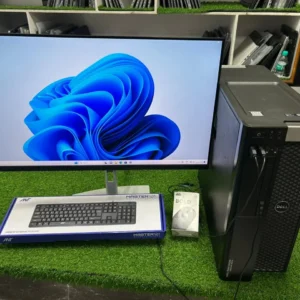 Dell workstation desktop with upgradeable 256GB RAM support